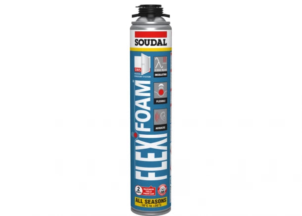 Soudal FLEXIFOAM GUN, isolerende, blå, 750ml